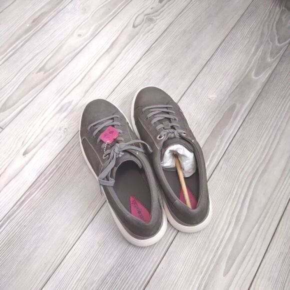 (45-0502)Foot Petals Gray Sneakers ANDI Size 9 - Picture 12 of 15